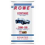 ROWE HIGHTEC VINTAGE SAE 20W-50 MILD LEGIERT Classicöl für Oldtimer 5 Liter