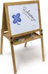 relaxdays Magnetische Bambus Kindertafel