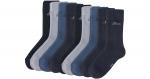 Kinder Socken 9er-Pack blau Gr. 31-34