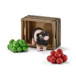 Schleich® 42292 Mini-Schwein mit Äpfeln