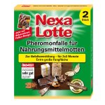 Nexa Lotte Pheromonfalle für Nahrungsmittelmotten 2 Stück