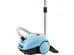 BOSCH BGL35Mon2 (Staubsauger mit Beutel, Hochleistungs-Hygienefilter, Blau)