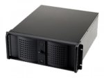 FANTEC TCG-4860KX07-1 - Rack - einbaufähig - 4U - ATX - ohne Netzteil - Schwarz - USB