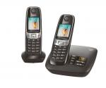 GIGASET C 620 A Duo Schnurloses Telefon in Schwarz (Mobilteile: 2)