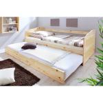 Sofabett Einzelbett mit Auszug Melinda Natur