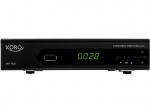 Xoro HRT 7620 DVB-T2 Receiver Aufnahmefunktion, Front-USB, Deutscher DVB-T2 Standard (H.265)