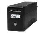 PowerWalker VI 650 LCD - USV - Wechselstrom 220/230/240 V - 360 Watt - 650 VA 7 Ah - USB - Ausgangsbuchsen: 2 - Schwarz