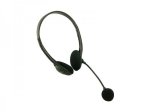 LogiLink Stereo Headset mit Mikrofon Schwarz (HS0002)