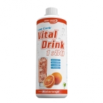 Best Body Nutrition Vitaldrink, 1000 ml Flasche (Geschmacksrichtung: Apfel Holunderblüte)
