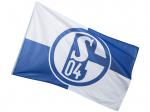 TRADECON FC Schalke 04 Fahne, Blau/Weiß