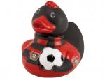 TRADECON Bayer 04 Leverkusen Badeente, Rot/Schwarz