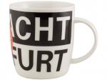 TRADECON Eintracht Frankfurt Tass, Rot/Schwarz/Weiß