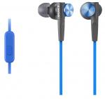 SONY MDR-XB50AP Extra Bass Kopfhörer Blau (Stecker: 3.5 mm Klinke mit vergoldeten Kontakten und vier Leitern)