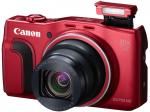 CANON PowerShot SX710 HS Kompaktkamera Rot, 20.3 Megapixel, 30x opt. Zoom, sRGB-PureColor-II-G-LCD, WLAN