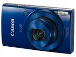 CANON Ixus 180 Digitalkamera Blau, 20 Megapixel, 10x opt. Zoom, TFT-LCD