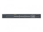 Zyxel GS1920-24HP - Switch - Smart - 24 x 10/100/1000 (PoE+) + 4 x Kombi-Gigabit-SFP - Desktop, an Rack montierbar - PoE+ (375 W)