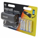 Power Bank Maxell 219410 4 x AA Schwarz