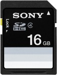 SONY SF16N4 SDHC Speicherkarte, 16 GB, 15 Mbit/s, Class 4