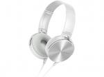 SONY MDR-XB450APW Extra-Bass Kopfhörer weiß, On-ear Kopfhörer, Weiß