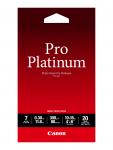 Canon PT-101 Pro Platinum Fotopapier Inkjet 300g/m² 10x15cm 20 Blatt 1er-Pack