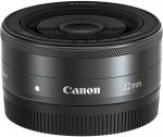 CANON EF-M 22mm 2.0 STM für EOS-M Festbrennweiten für Systemkameras Schwarz
