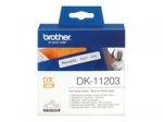 Brother DK-11203 - Schwarz auf Weiß - 17 x 87 mm 300 Etikett(en) (1 Rolle(n) x 300) Aktenetiketten - für Brother QL-1050, 1060, 500, 550, 560, 570,...