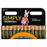 Duracell Batterie Simply AA, 12 Pack