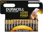 DURACELL Plus Power AAA Micro Batterie Alkaline 12 Stück
