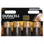 DURACELL Plus Power D Batterie 4 Stück
