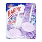 Harpic Aktiv Fresh Hygienische Reinigung Gel 2 x 40 g - Lavendel, 6 Stück (insgesamt 12 Blöcke)