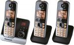 KX-TG6723GB Schnurlostelefon mit Anrufbeantworter schwarz