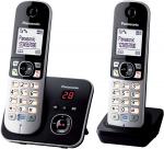 KX-TG6822GB Schnurlostelefon mit Anrufbeantworter schwarz