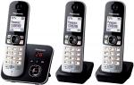 KX-TG6823GB Schnurlostelefon mit Anrufbeantworter schwarz