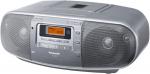 RX-D 50 EG-S Radio-Rekorder mit CD-Player silber