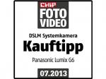 PANASONIC Lumix DMC-G6KEG-K Systemkamera 16.1 Megapixel mit Objektiv 14-42 mm , 7.5 cm Display , WLAN