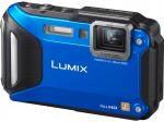 PANASONIC Lumix DMC-FT5 Kompaktkamera Blau, 16.1 Megapixel, 4.6x opt. Zoom, TFT-LCD, WLAN