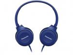 PANASONIC RP-HF100ME-A, On-ear Kopfhörer Blau
