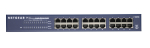 Netgear 24-port Gigabit Rack Mountable Network Switch ungemanaged Blau