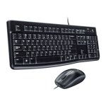 Tastatur und optische Maus Logitech MK120 USB Schwarz