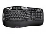 Logitech Wireless Keyboard K350 - Tastatur - drahtlos - 2.4 GHz - Deutsch - Schwarz