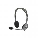 Logitech H111 Headset Kopfband Binaural Grau