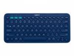 Logitech K380 - Tastatur - Bluetooth - Deutsch - Blau