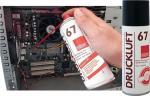 Druckluft-Spray 67 CRC 400ml nicht entzündbar, 12 Stück