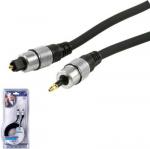 Digitalkabel optisch mit 3,5mm und Toslink Stecker 1,5m