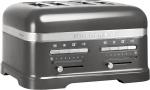 5KMT4205EMS Artisan 4-Schlitz Toaster medallion silber