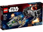 LEGO Vaders TIE Advanced vs. A-Wing Starfighter (75150) Bausatz, Mehrfarbig