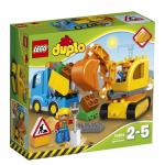 LEGO® DUPLO® Bagger & Lastwagen