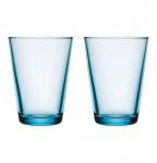 iittala Kartio Glas 40 cl hellblau 2er Set