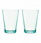 iittala Kartio Glas 40 cl wassergrün 2er Set