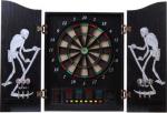 HOMCOM Elektronische Dartscheibe für bis zu 16 Spielern Dartboard Dartscheibe Dartpfeile Spiel Board